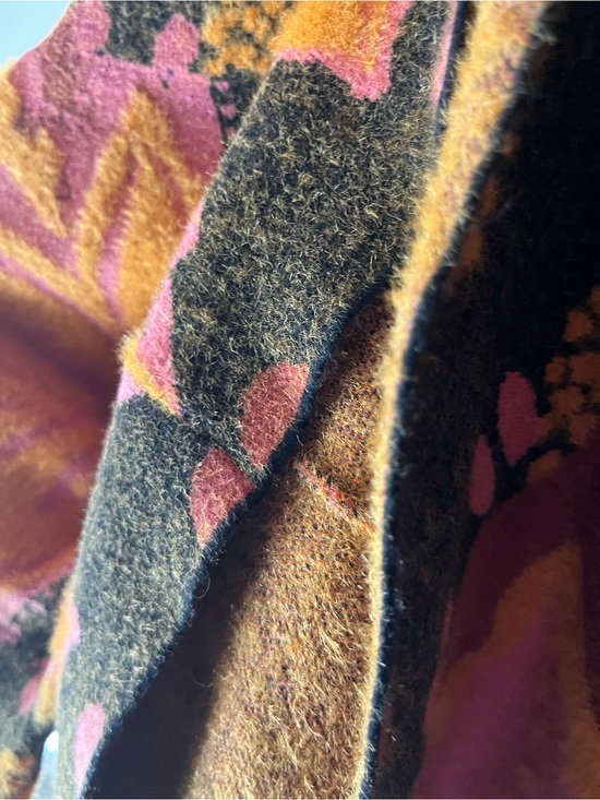 Rachel Zoe Sweaters - Soft & Cozy Rachel Zoe Floral Turtleneck Sweater in Brown, Mustard & Pink